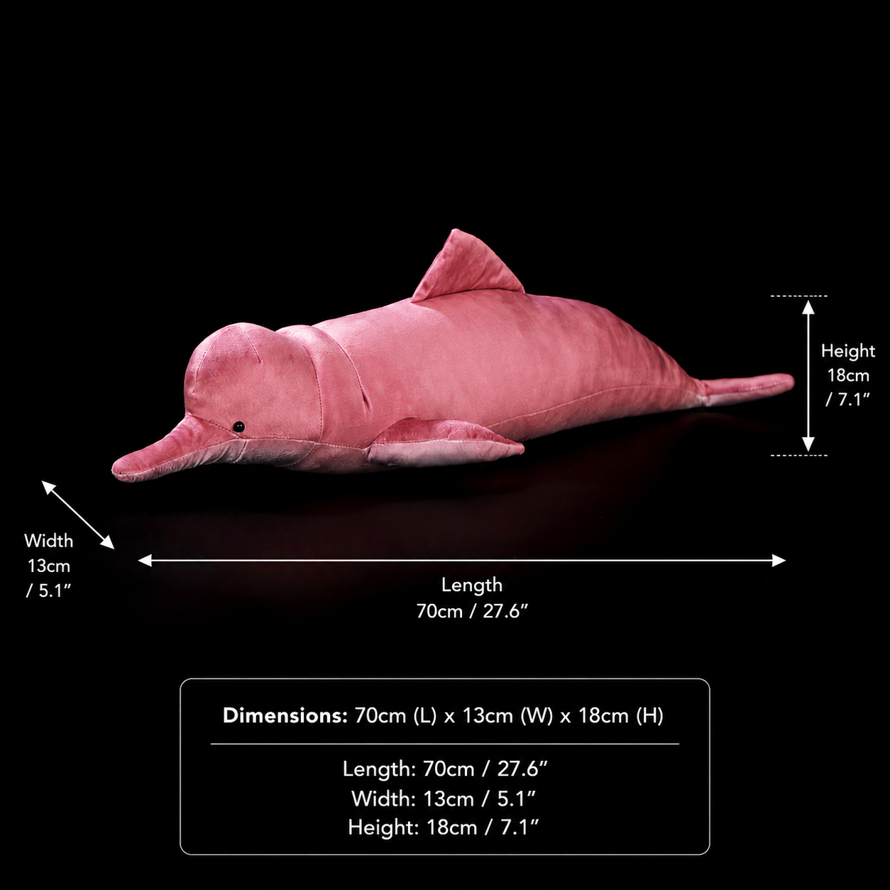 Specimen 3 - Amazon River Pink Dolphin Plush