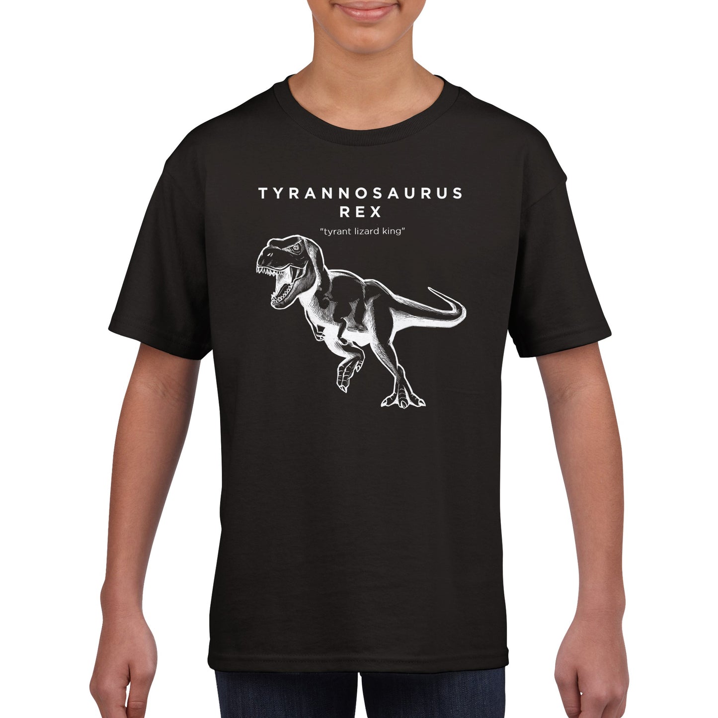 Tyrannosaurus Rex Dinosaur Prehistoric Kids T-Shirt