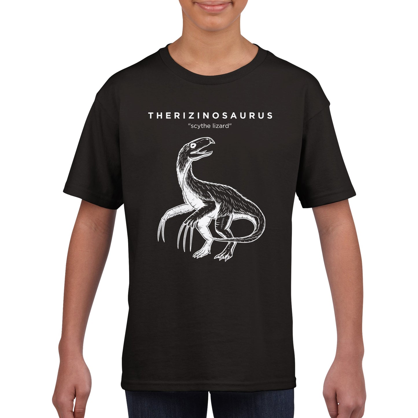 Therizinosaurus Dinosaur Prehistoric Kids T-Shirt