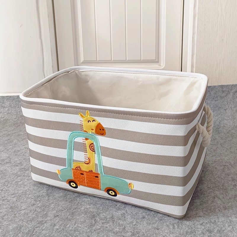 Cartoon Children's Cloth Toy Storage Basket