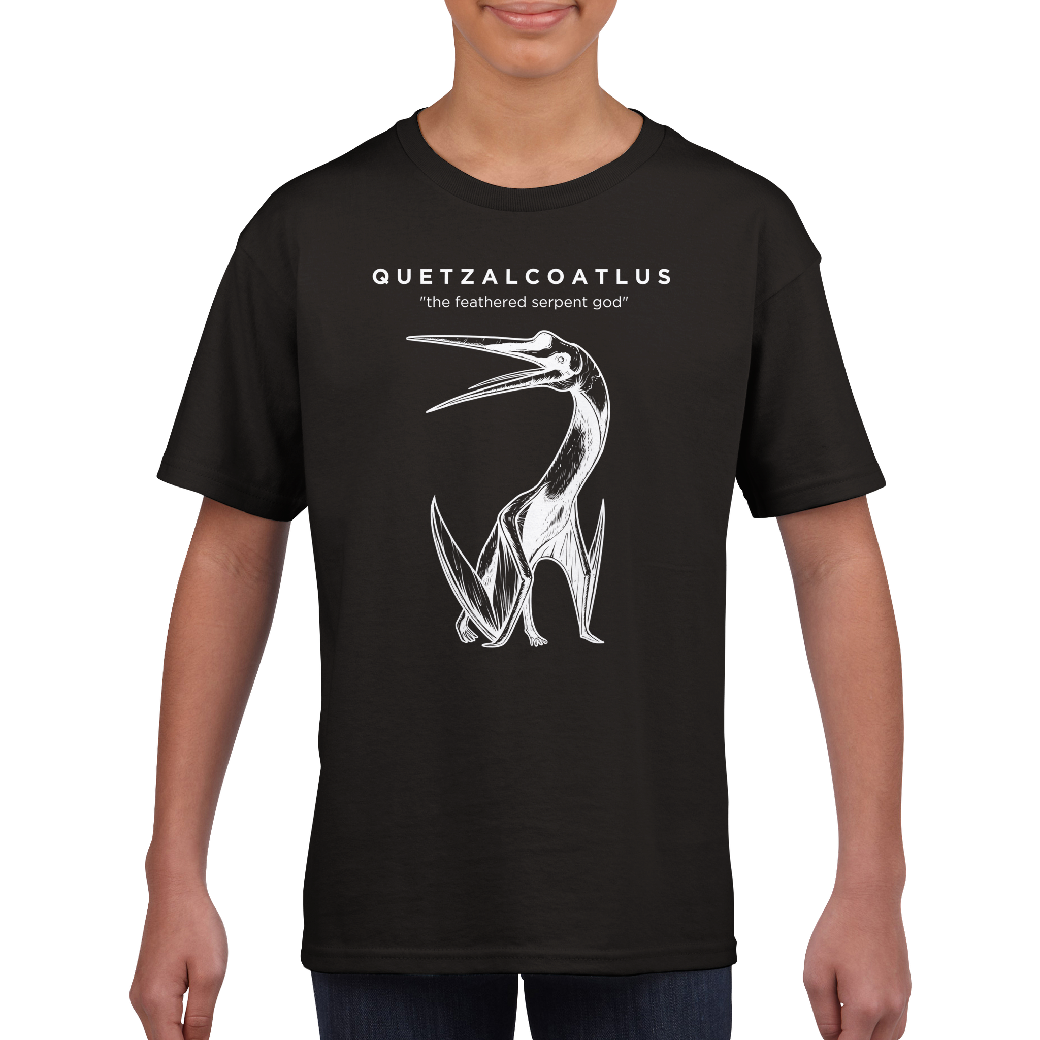 Quetzalcoatlus Pterosaur Prehistoric Kids T-Shirt