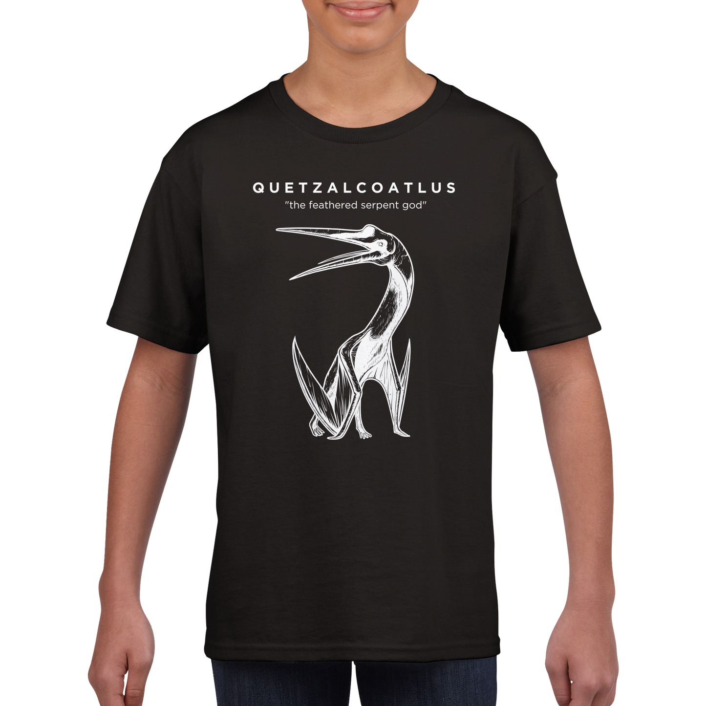 Quetzalcoatlus Pterosaur Prehistoric Kids T-Shirt