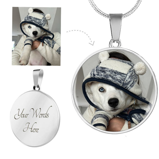 Cherished Companion Custom Dog Pendant Necklace