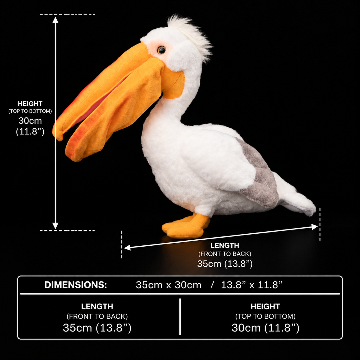 Pelican Bird Soft Stuffed Plush Toy