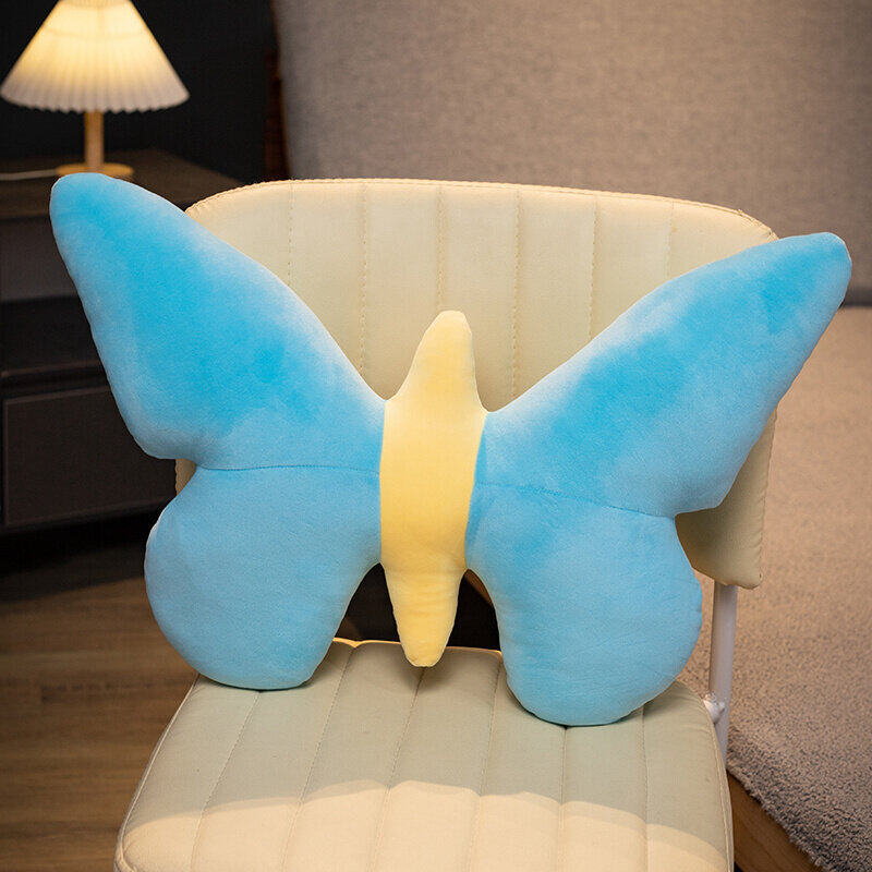 Butterflies Soft Stuffed Plush Pillow Cushion Toy