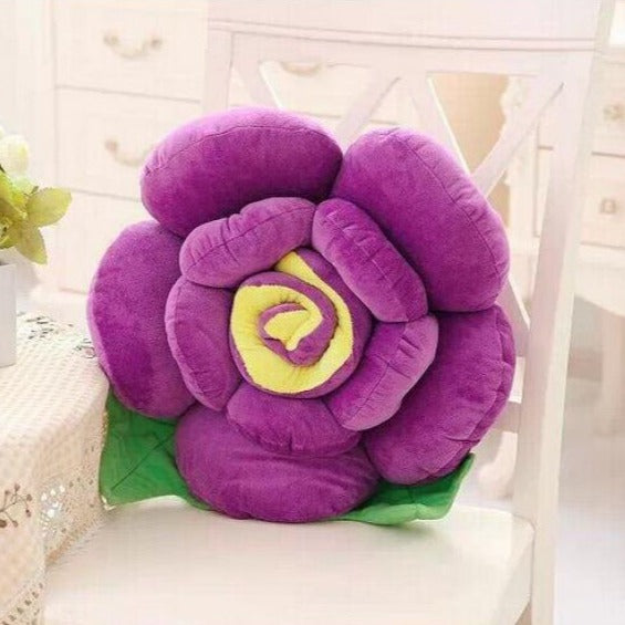 Flower Soft Stuffed Plush Pillow Cushion Toy