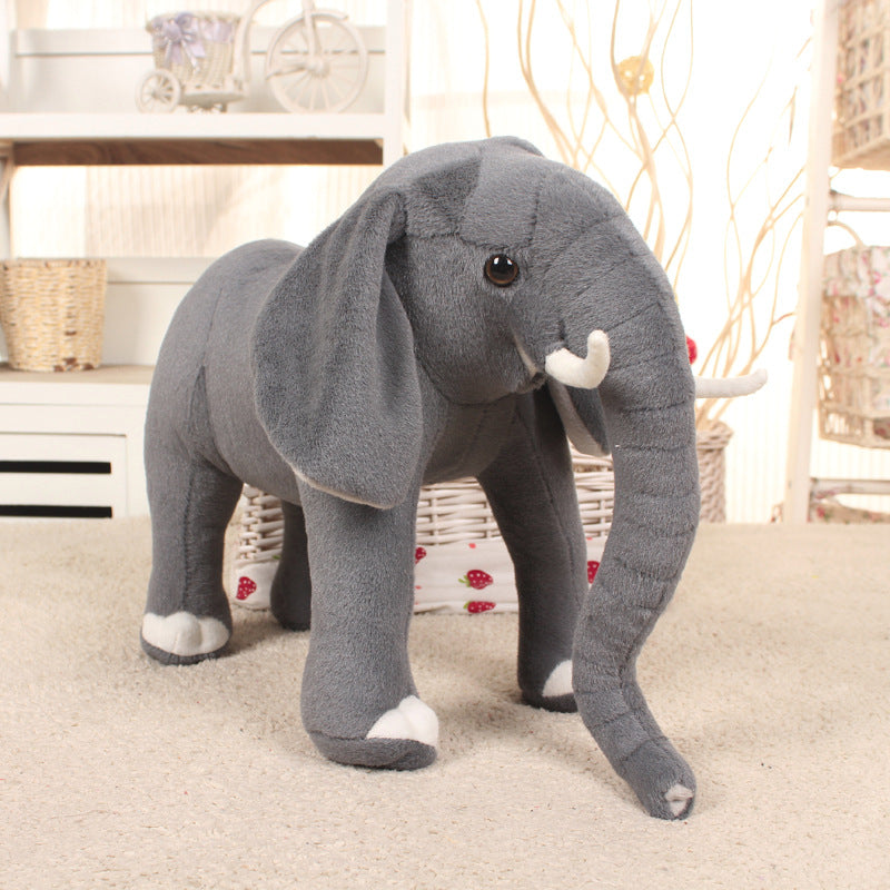 Large African Elephant Soft Stuffed Plush Toy