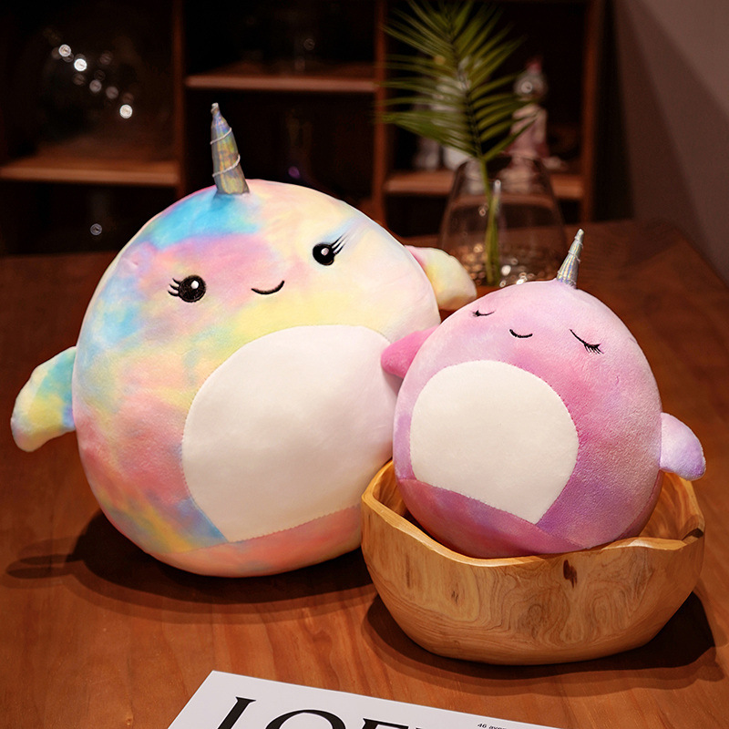 Tubby Unicorn Stuffed Plush Pillow Cushion Toy