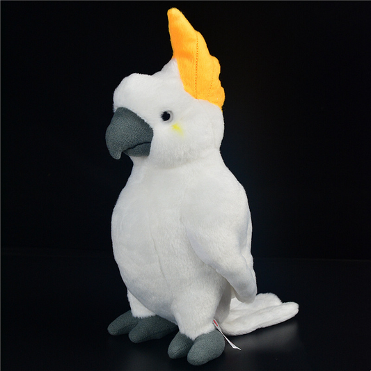 White Cockatoo Bird Soft Stuffed Plush Toy