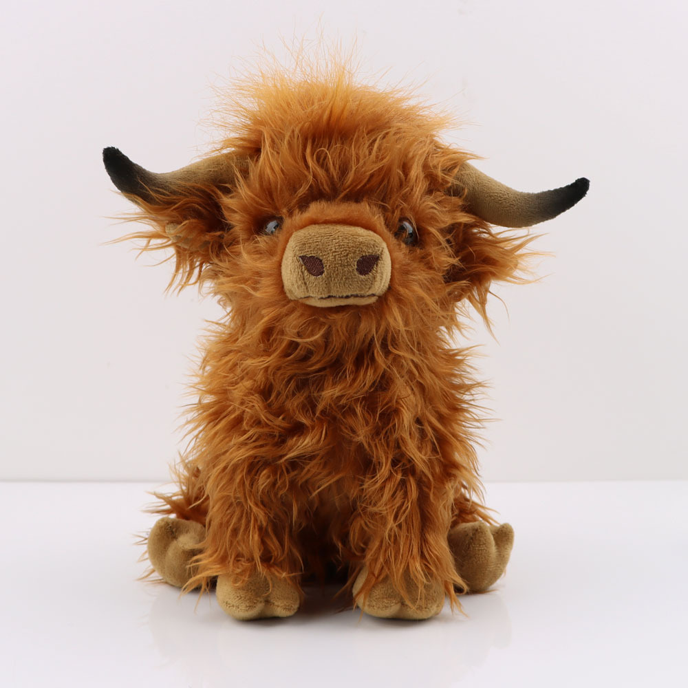 Scottish Highland Cow Soft Stuffed Plush Toy