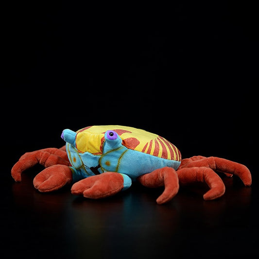 Red Yellow Land Crab Soft Stuffed Plush Toy