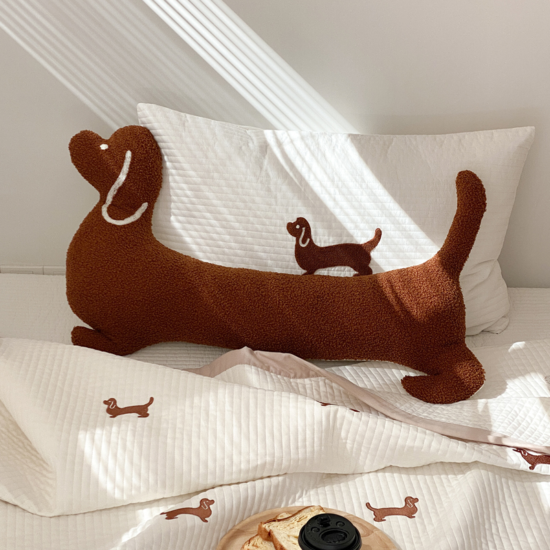 Dachshund Dog Pillow Soft Stuffed Plush Toy