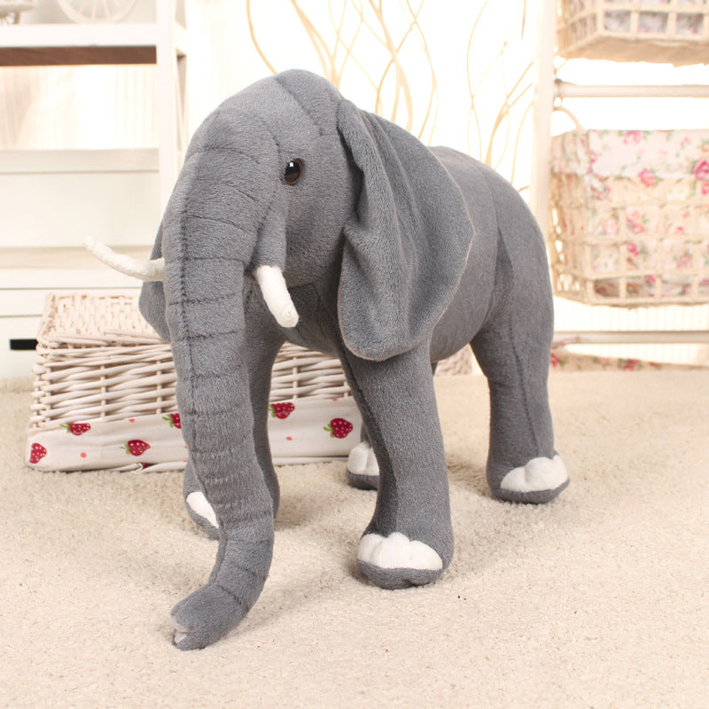 Large African Elephant Soft Stuffed Plush Toy