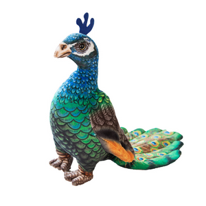 Peacock Bird Stuffed Plush Pillow Toy
