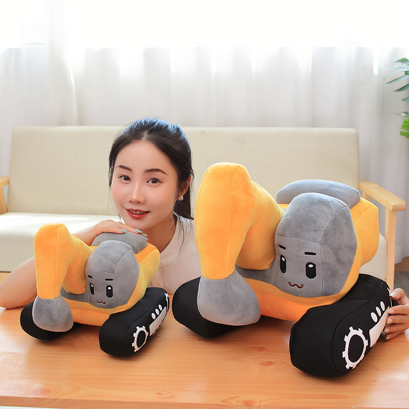 Digger Excavator Soft Stuffed Plush Toy