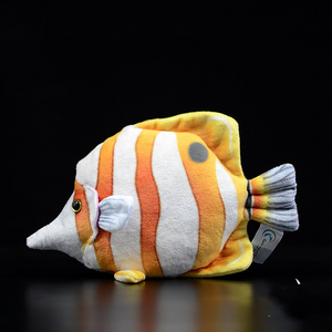 Copperband Butterfly Fish Soft Stuffed Plush Toy