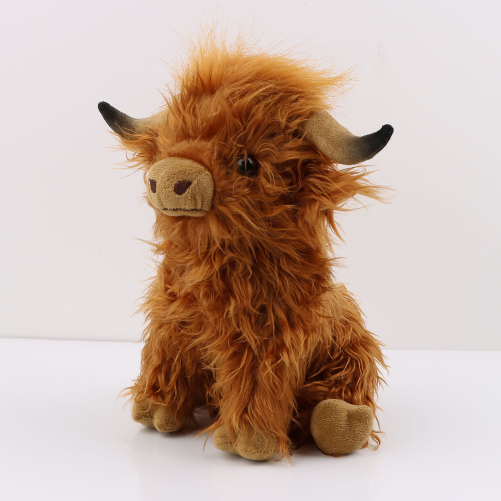 Scottish Highland Cow Soft Stuffed Plush Toy