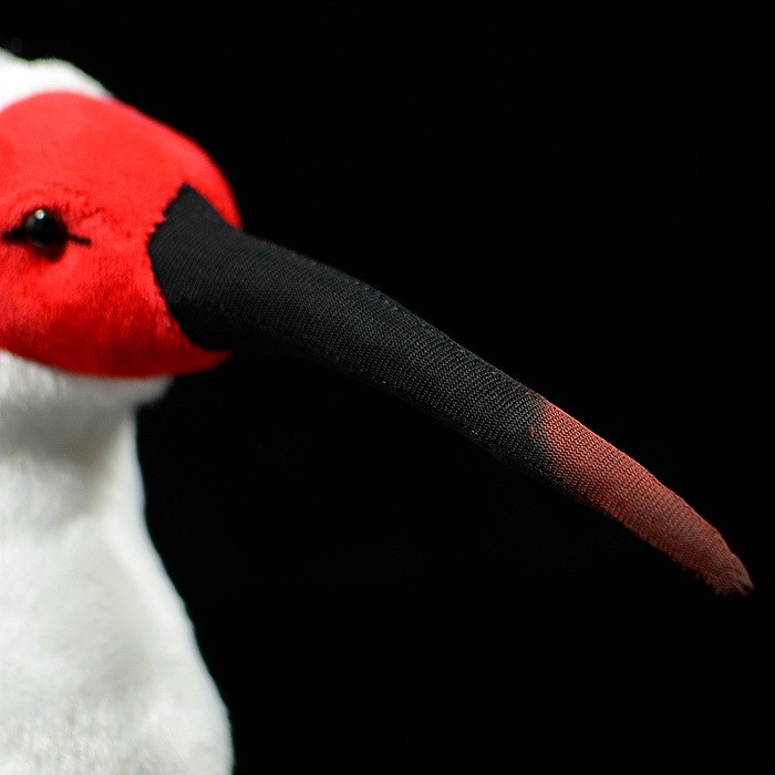 Japanese Crested Ibis Bird Soft Stuffed Plush Toy