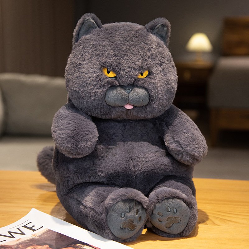 British Shorthair Cat Soft Teddy Stuffed Plush Toy