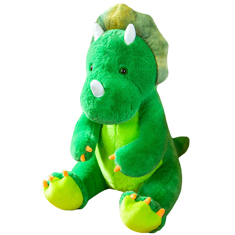 Large Triceratops Dinosaur Soft Stuffed Plush Toy