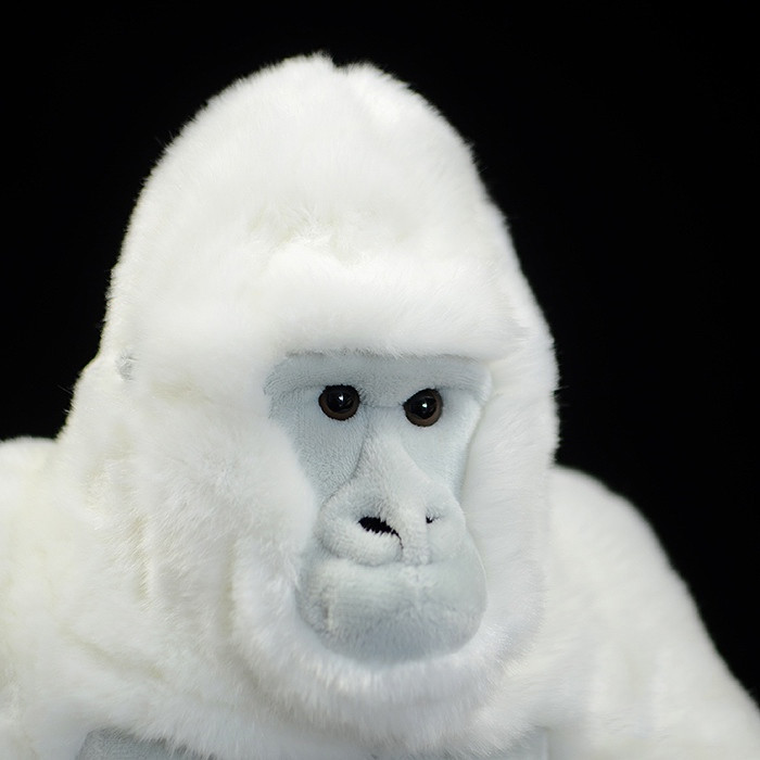 Albino White Gorilla Ape Soft Stuffed Plush Toy