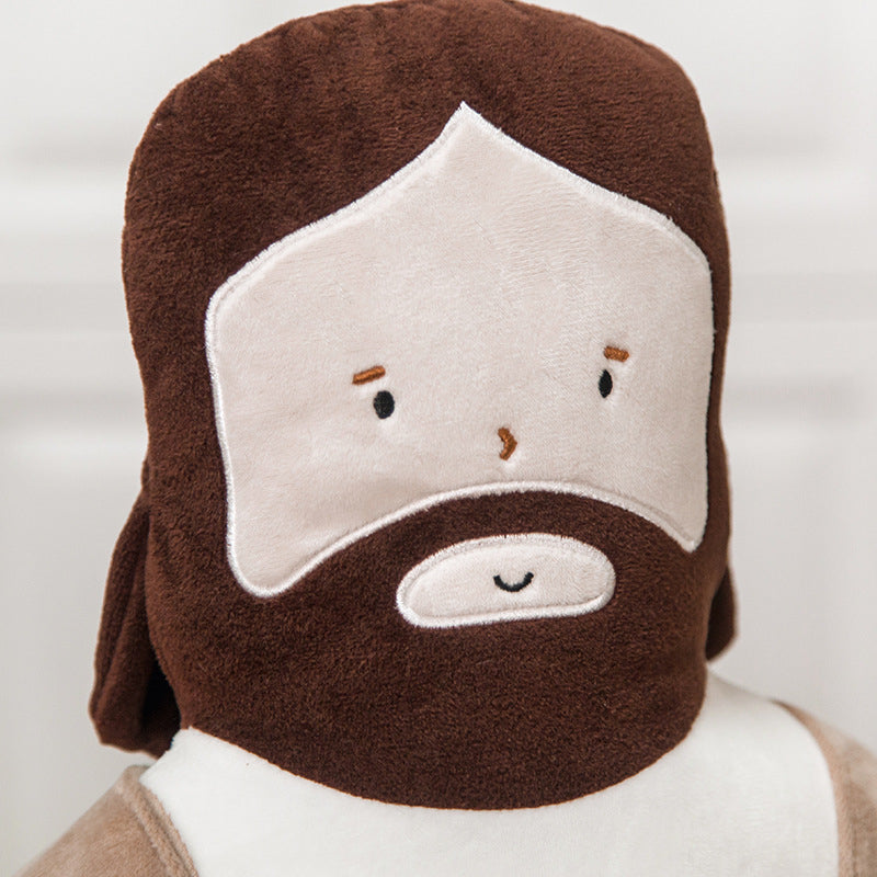 Jesus Christ Stuffed Plush Pillow Cushion Toy