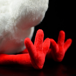 Japanese Crested Ibis Bird Soft Stuffed Plush Toy