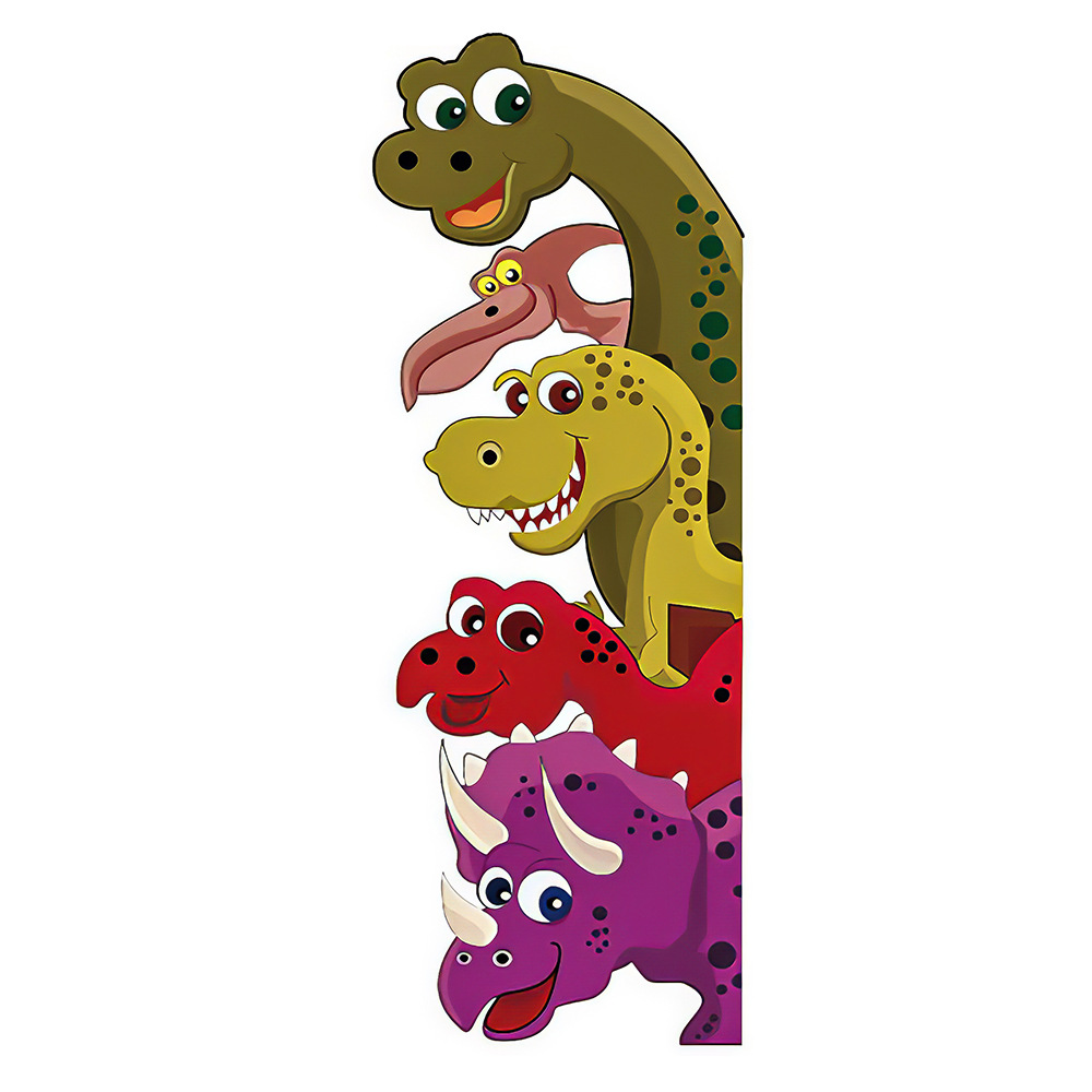 Cartoon Dinosaur Kids Bedroom Wall Decal Sticker