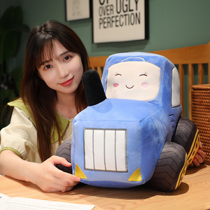 Cute Tractor Soft Stuffed Plush Toy