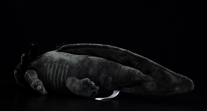 Black Axolotl Soft Stuffed Plush Toy