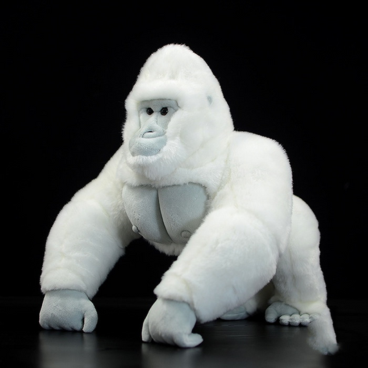 Albino White Gorilla Ape Soft Stuffed Plush Toy