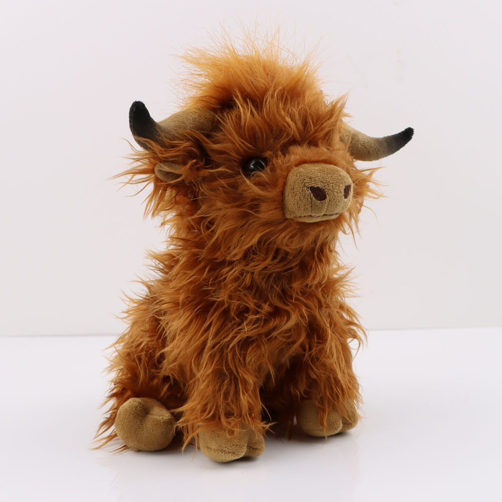 Scottish Highland Cow Soft Stuffed Plush Toy