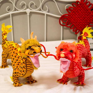 Large Chinese Dragon Soft Stuffed Plush Toy