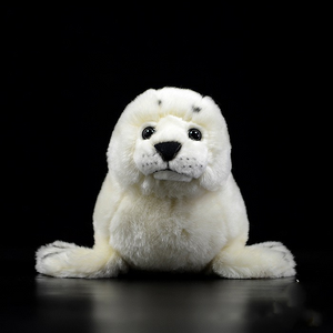 White Seal Pup Soft Stuffed Plush Toy