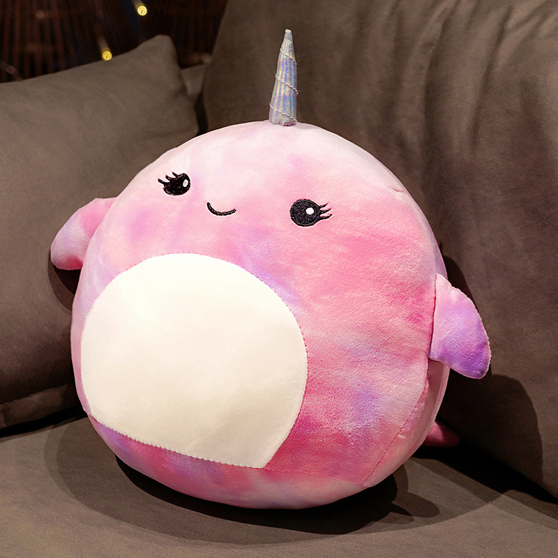 Tubby Unicorn Stuffed Plush Pillow Cushion Toy