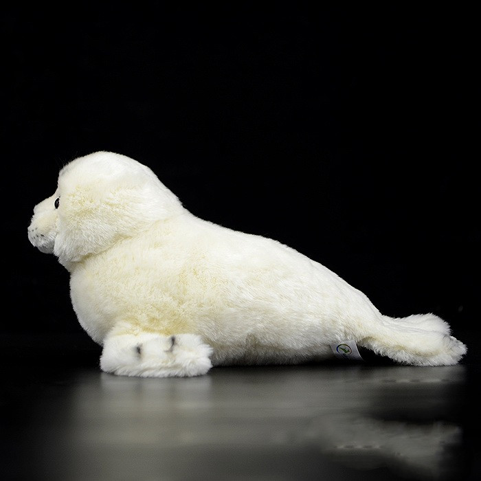White Seal Pup Soft Stuffed Plush Toy