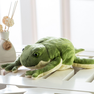 Large Green Frog Soft Stuffed Plush Toy
