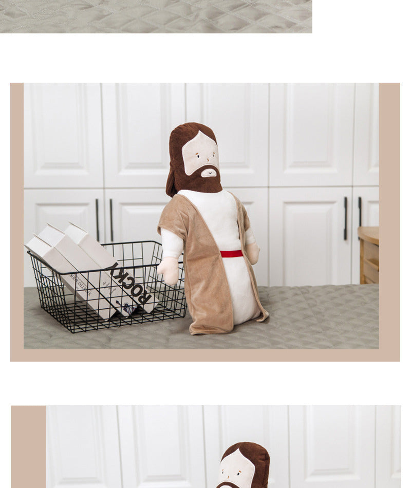 Jesus Christ Stuffed Plush Pillow Cushion Toy