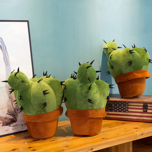 Cactus Plant Stuffed Plush Decor Toy