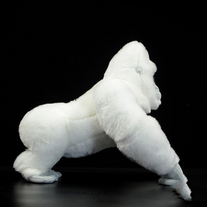 Albino White Gorilla Ape Soft Stuffed Plush Toy