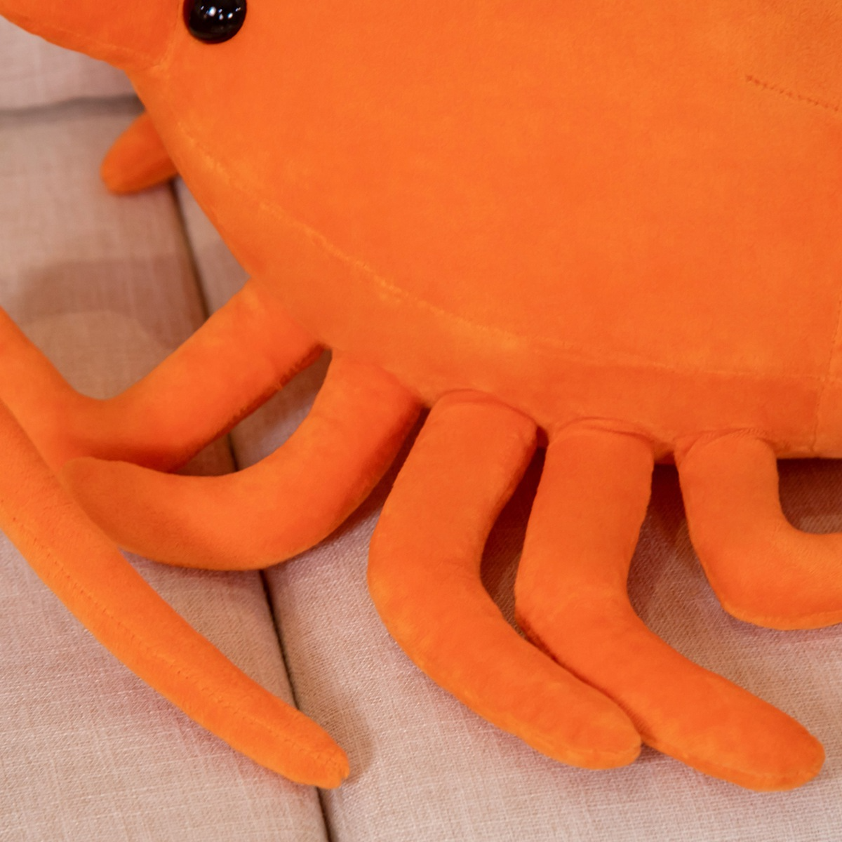 Orange Lobster Soft Stuffed Plush Toy