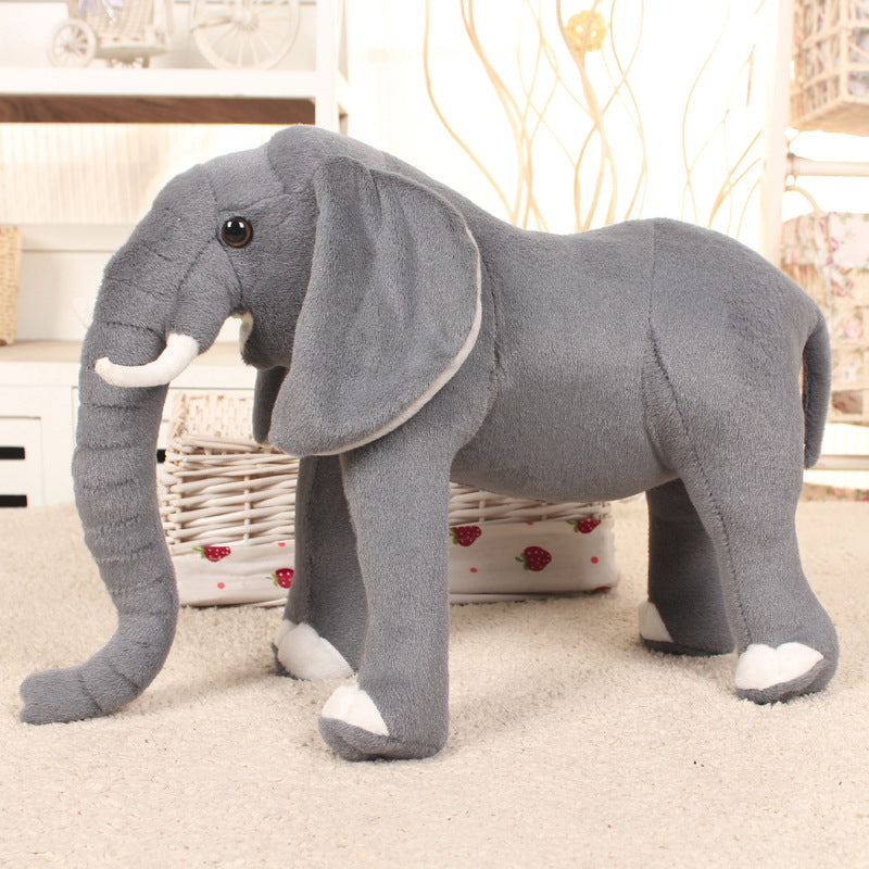 Large African Elephant Soft Stuffed Plush Toy