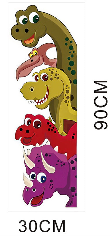 Cartoon Dinosaur Kids Bedroom Wall Decal Sticker