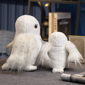 White Owl Bird Soft Stuffed Plush Toy