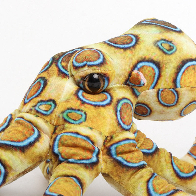 Blue-Ringed Octopus Soft Stuffed Plush Toy