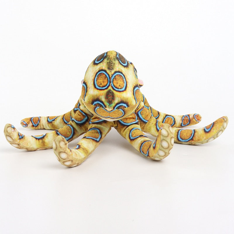 Blue-Ringed Octopus Soft Stuffed Plush Toy