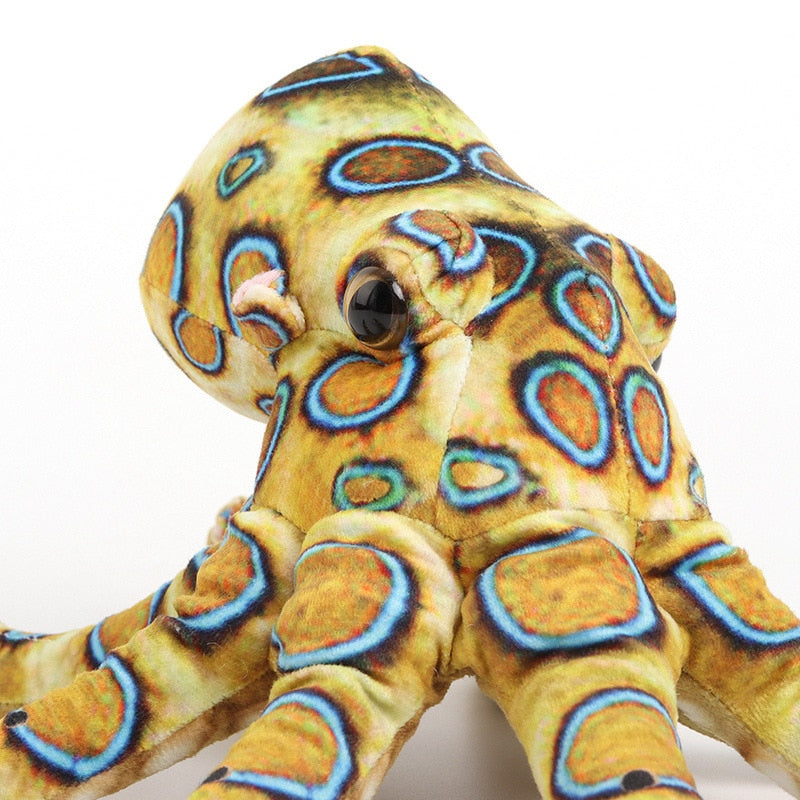 Blue-Ringed Octopus Soft Stuffed Plush Toy