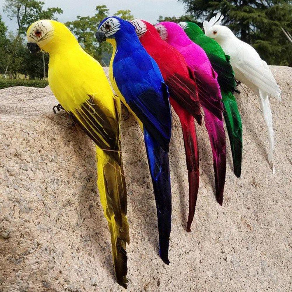 Realistic Parrot Bird Outdoor Garden Lawn Ornament