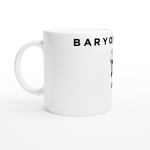 Baryonyx Dinosaur White Ceramic Mug