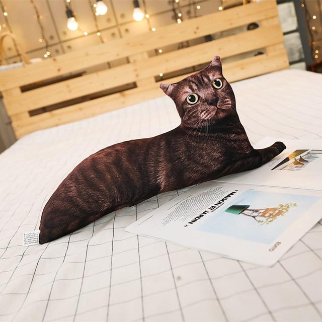 Cat Cushion Decor Soft Stuffed Plush Toy